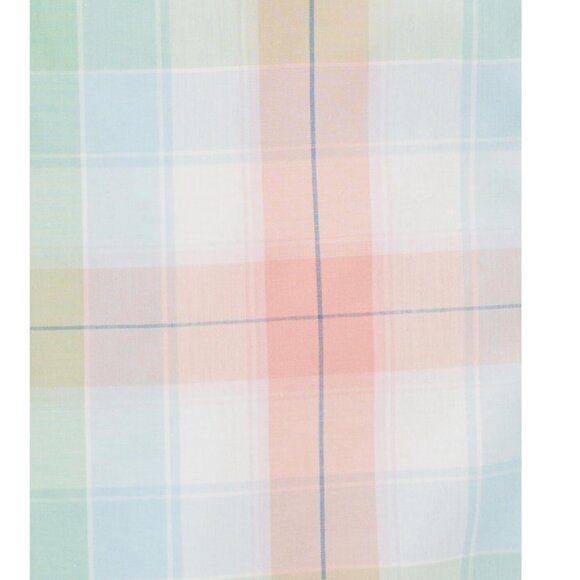 Toddler Boys Carter's Cotton Plaid Button Down Shirt Size 2T 3T4T Pastels NWT - Picture 2 of 2